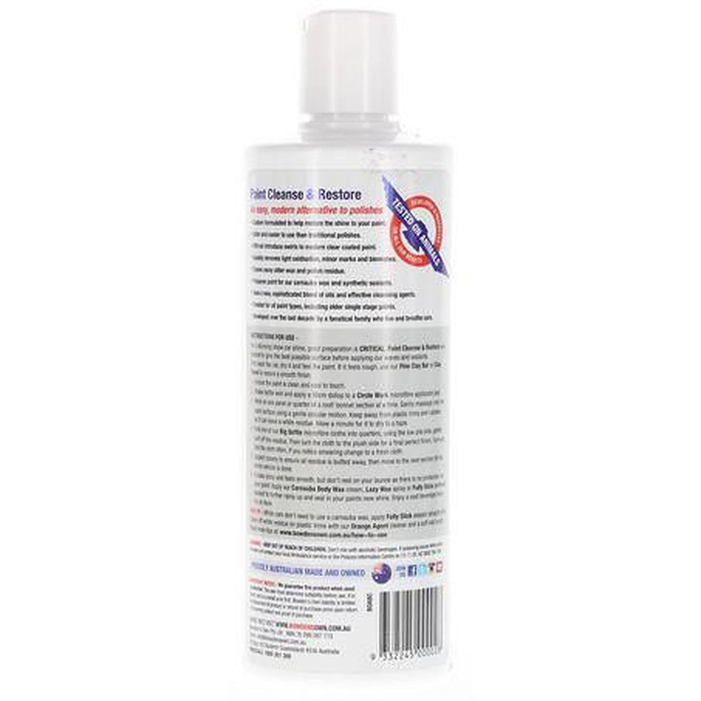 Bowden's Own Paint Cleanse & Restore 500ml BOABC