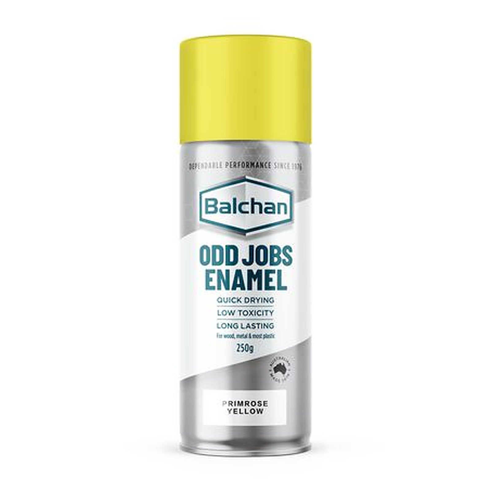 Balchan Odd Jobs Primrose Yellow Spray Paint 250g BOJ101209
