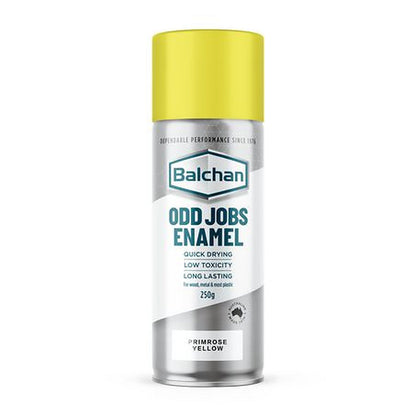 Balchan Odd Jobs Primrose Yellow Spray Paint 250g BOJ101209