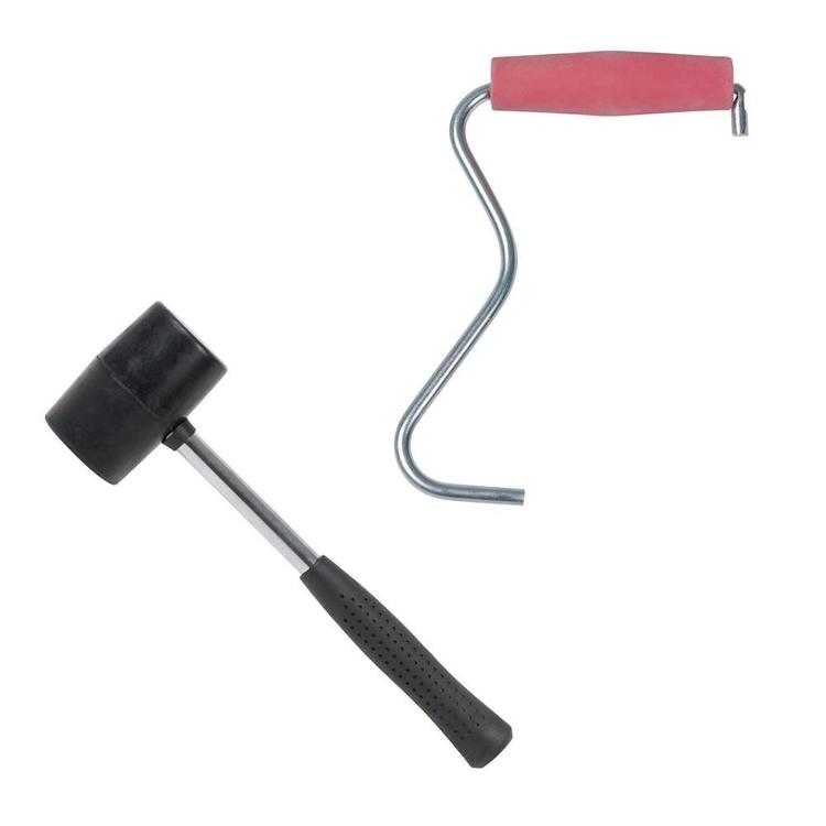 OZtrail Tent Peg Remover & Mallet Set