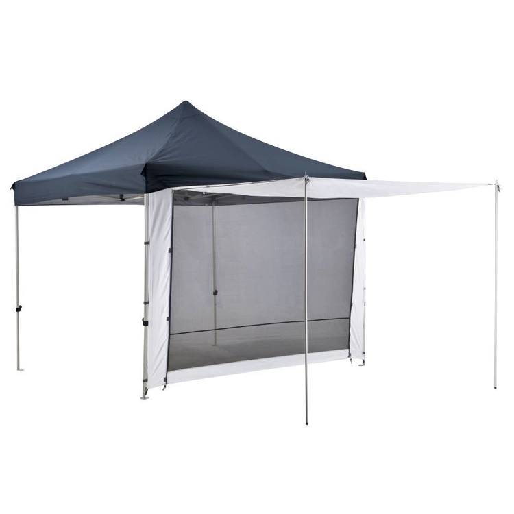 OZtrail Gazebo 2 Zip Door Solid Wall