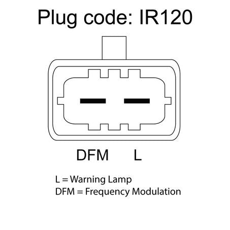 OEX Alternator 12V 120A Bosch Style BXA4039