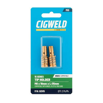 Cigweld MIG BZL15 Tip Holder M6 BZH15