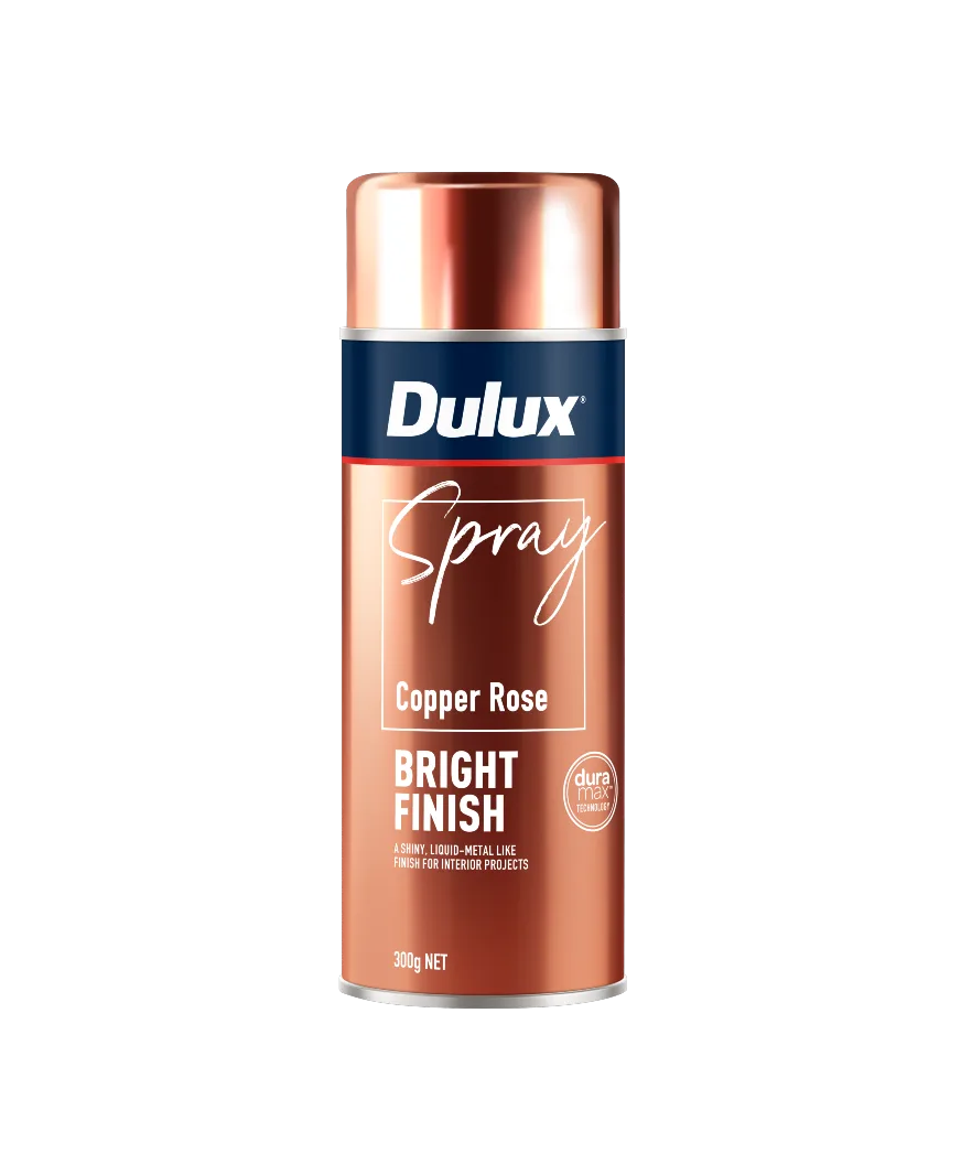 Dulux Spray Bright Finish Copper Rose Effects Spray Paint 300g 212097