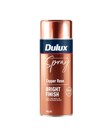 Dulux Spray Bright Finish Copper Rose Effects Spray Paint 300g 212097