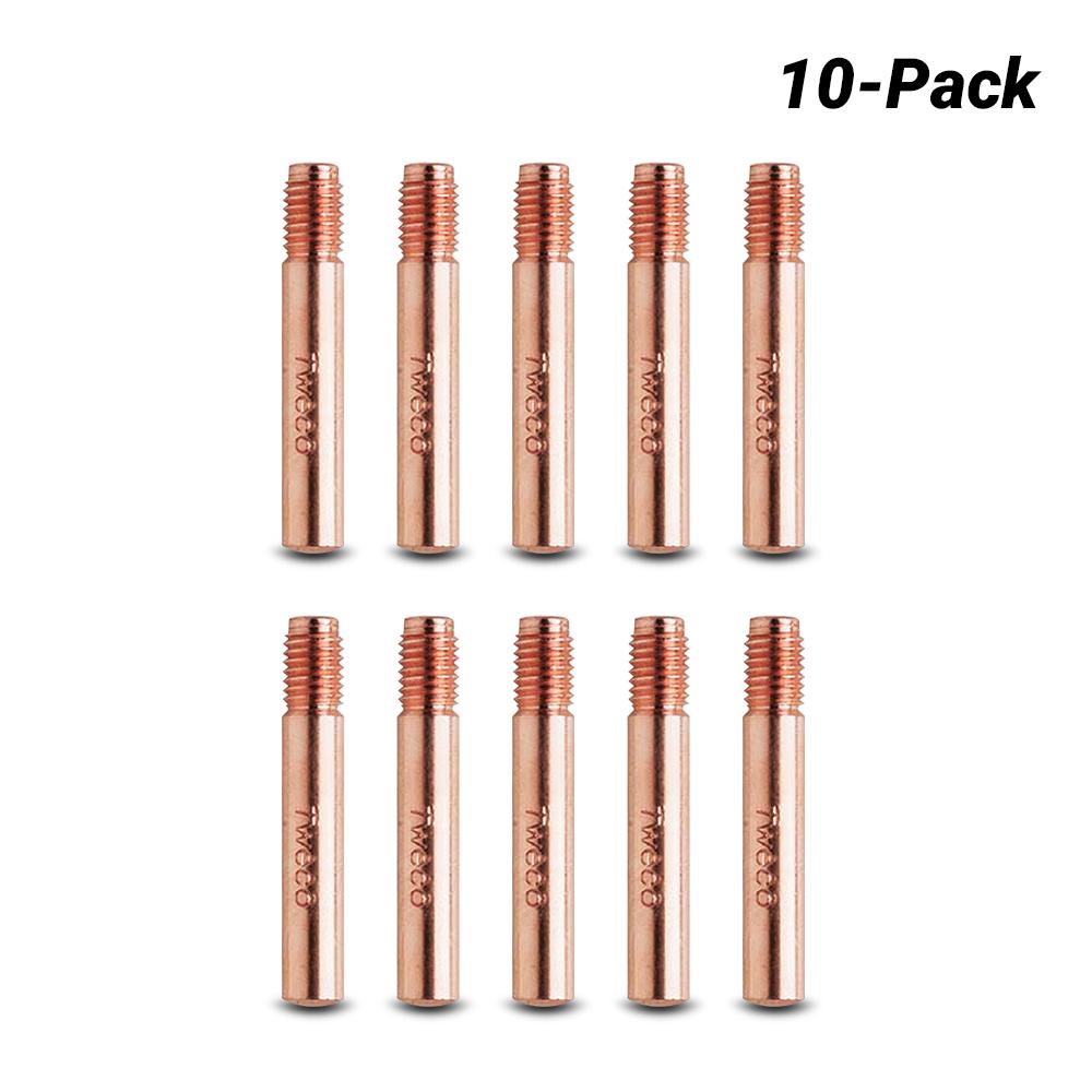 Cigweld OTW1423R 10-Pack 0.6mm Tweco Contact Tip N01