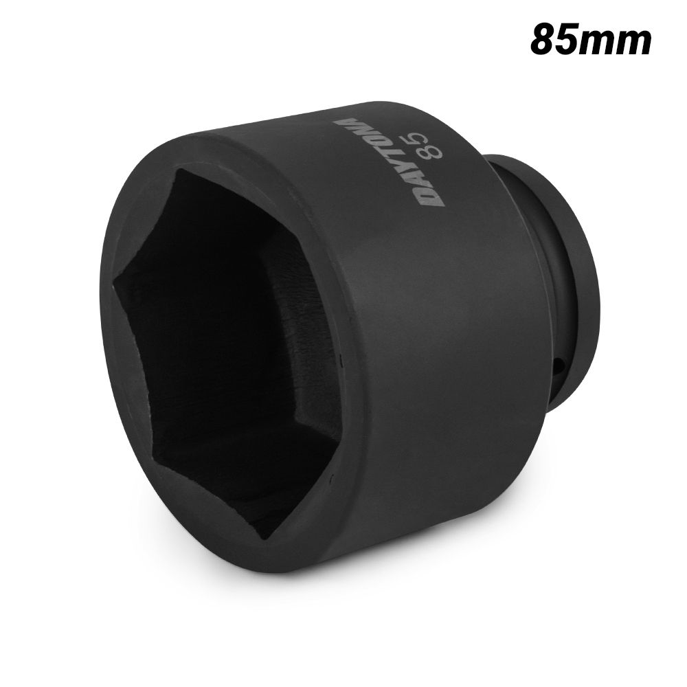 Daytona D1S85MM 85mm 1" Drive 6 Point Metric Impact Socket