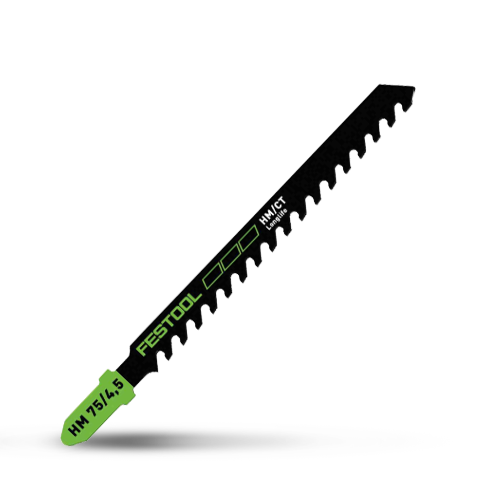 Festool HM 75/4.5 (204343) 75mm x 4.5mm Abrasives Jigsaw Blade