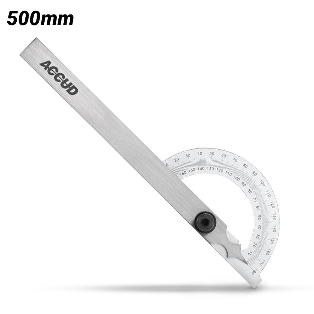 Accud AC-812-012-01 500mm Combination Square With Protractor Head
