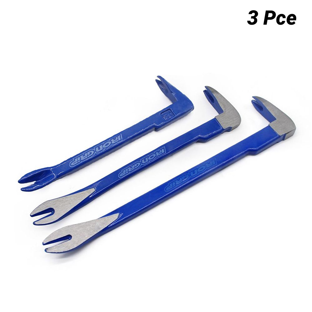 Iron Grip I3PCPB 3pce Pry Bar Nail Puller Set
