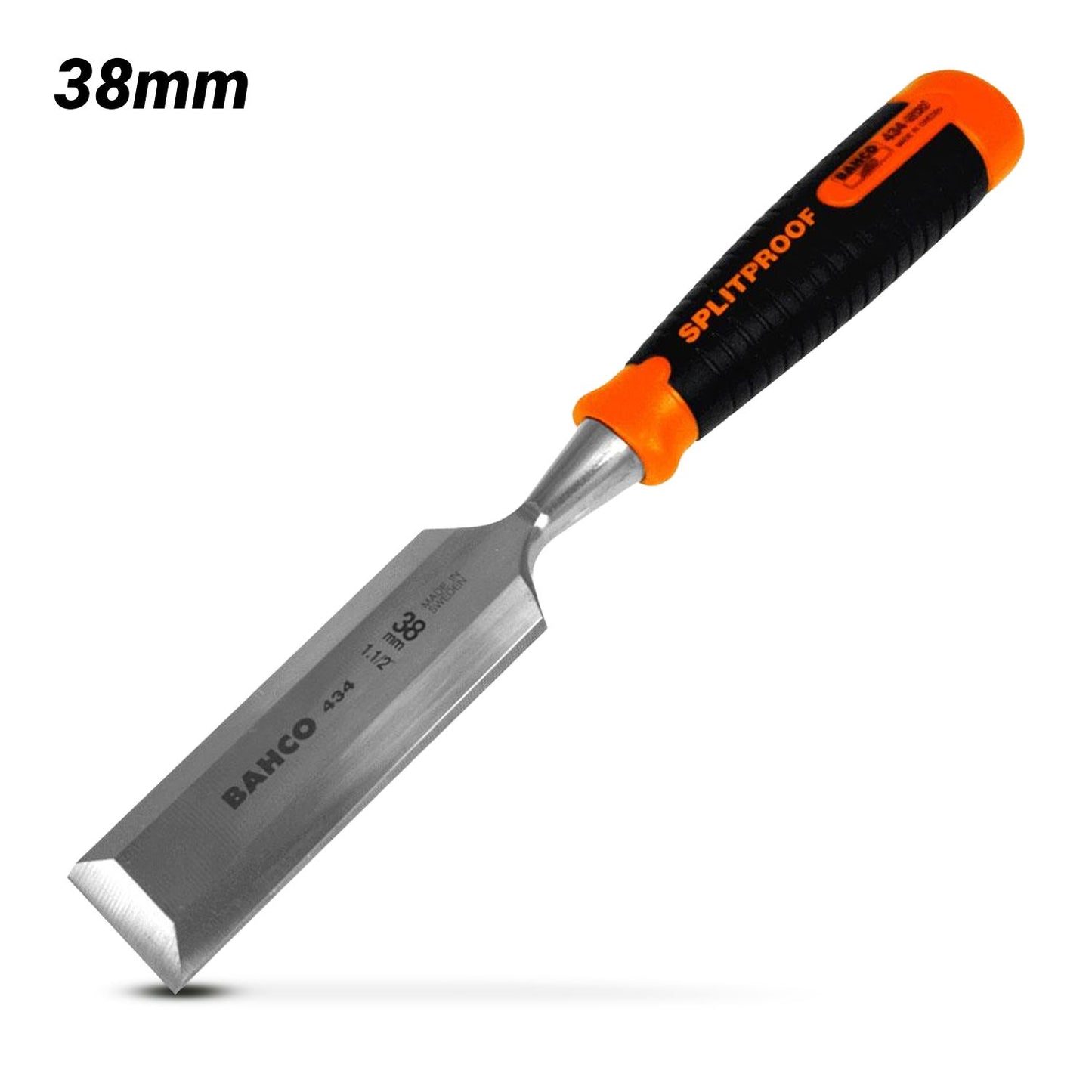 Bahco 434-38 38mm 434 Series SplitProof Bevel Edge Chisel