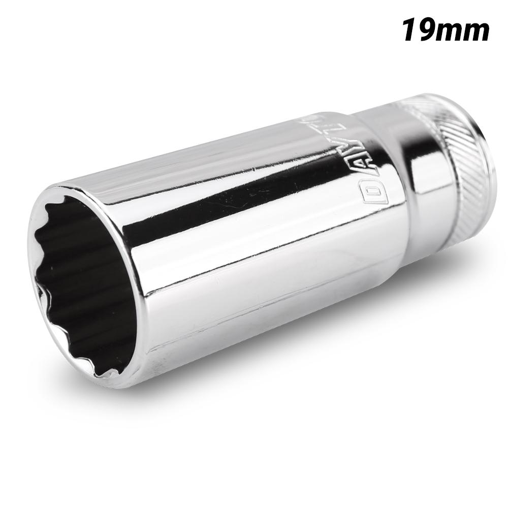 Daytona D3819DS 3/8" Drive 12 Point 19mm Metric Deep Socket