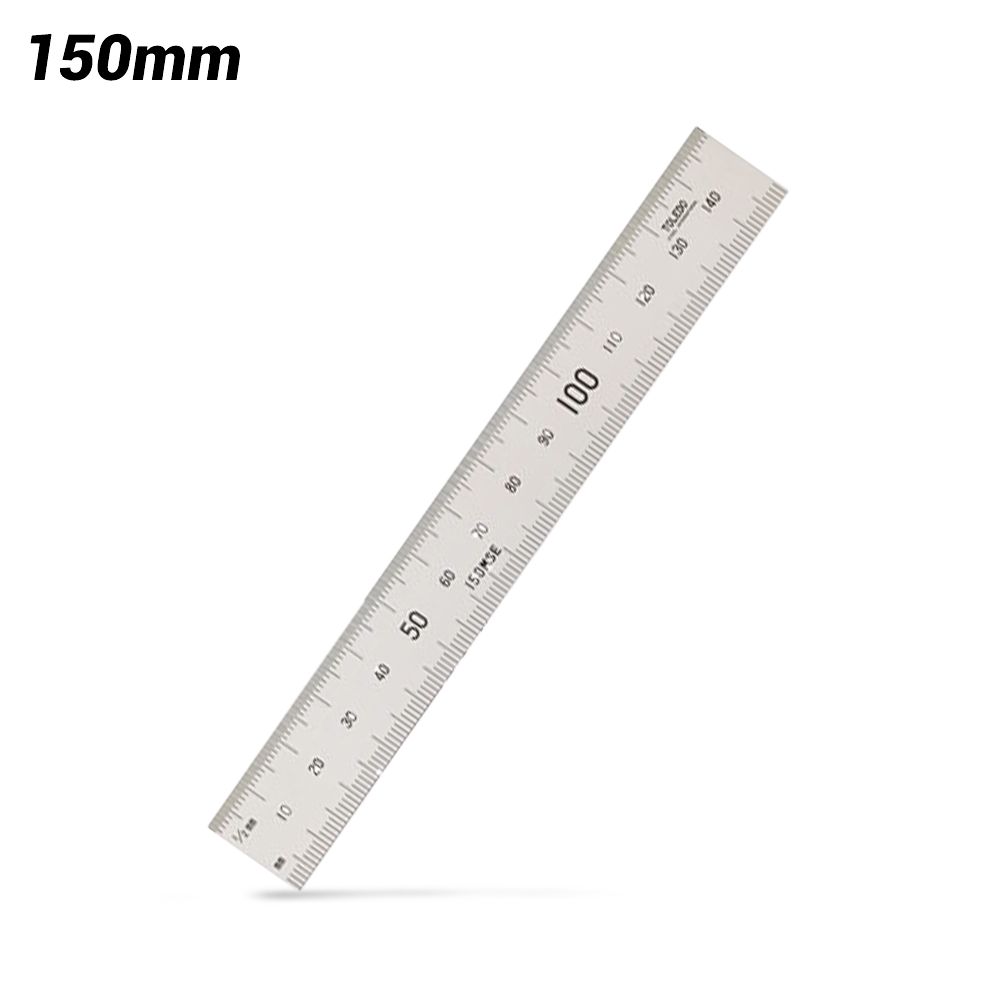 Toledo 150MSE 150mm Stainless Steel Metric Double Sided Rule