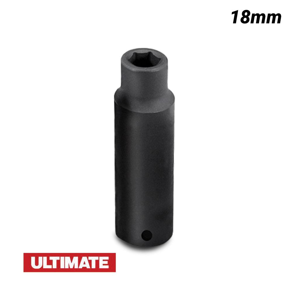 Ultimate Tools 60322018 1/2" Drive 18mm Metric Deep Impact Socket