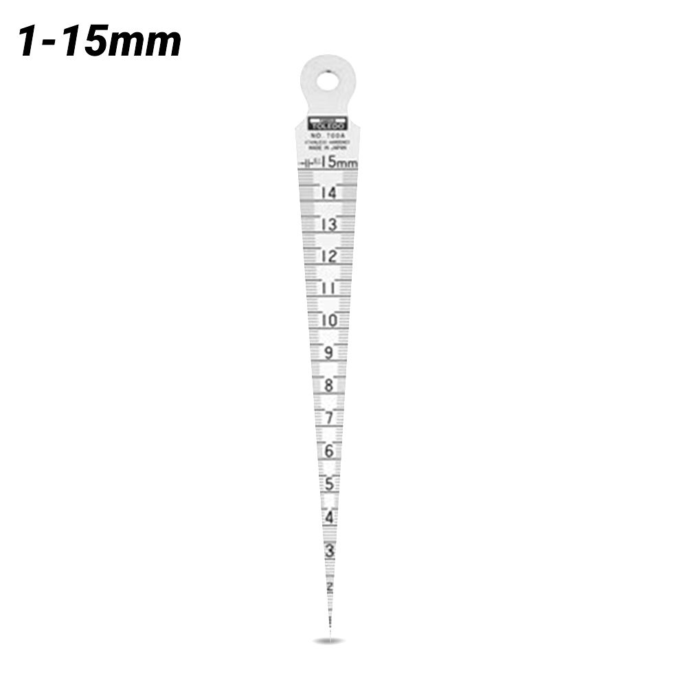 Toledo 700A 1-15mm Taper Gauge with Hanger Hole