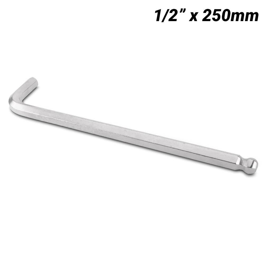 Hafu 410-120-92 1/2" Imperial Ballpoint Hex Key L-Wrench - MADE IN GERMANY