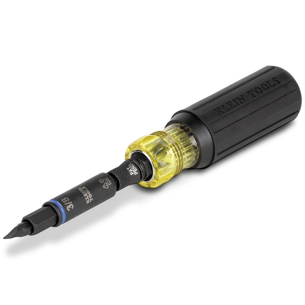 Klein A-32500HD 11-in-1 Impact Rated Multi-Bit Screwdriver & Nut Driver