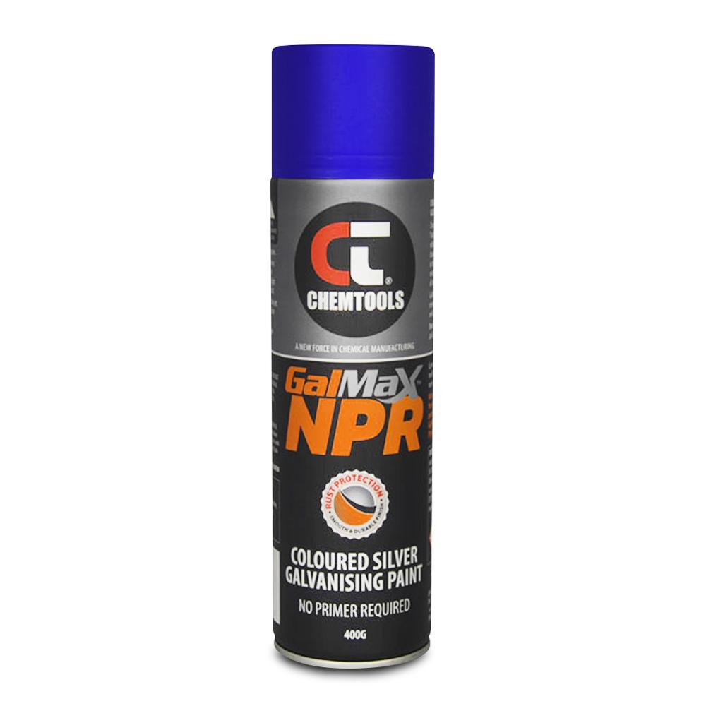Chemtools CT-BLSG-400 400g NPR Blue Galvanising Aerosol Paint