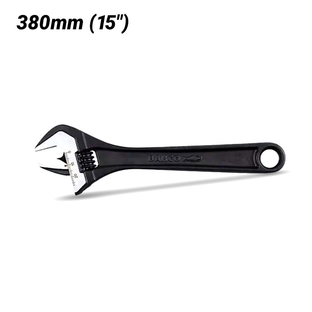 Bahco 8074 380mm Central Nut Adjustable Wrench with Phosphate Finish