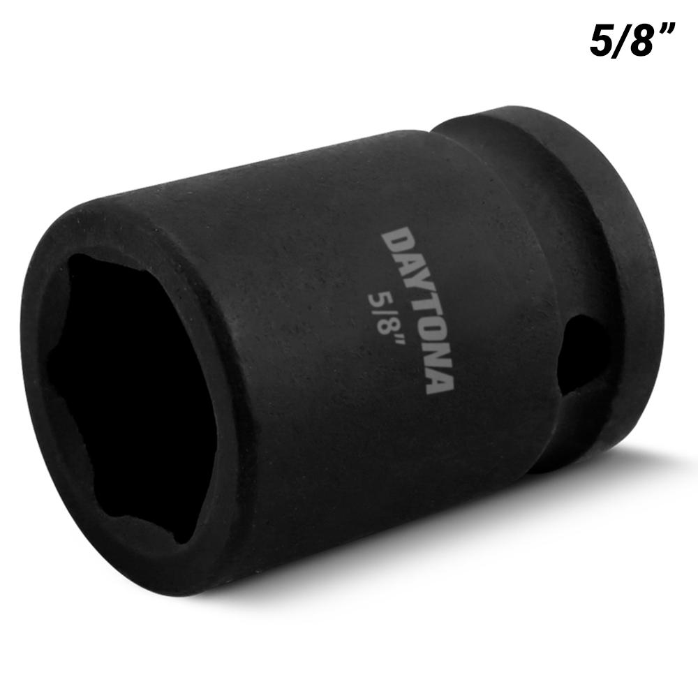 Daytona DI5812 1/2" Drive 6 Point 5/8" AF Imperial Impact Socket