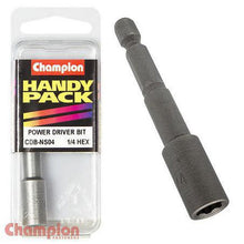 Champion Driver Bit 1/4 Hex Magnetic CDB-NS04