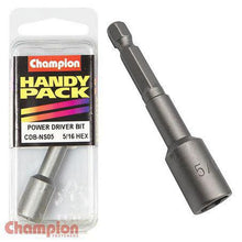 Champion Driver Bit 5/16 Hex Magnetic CDB-NS05