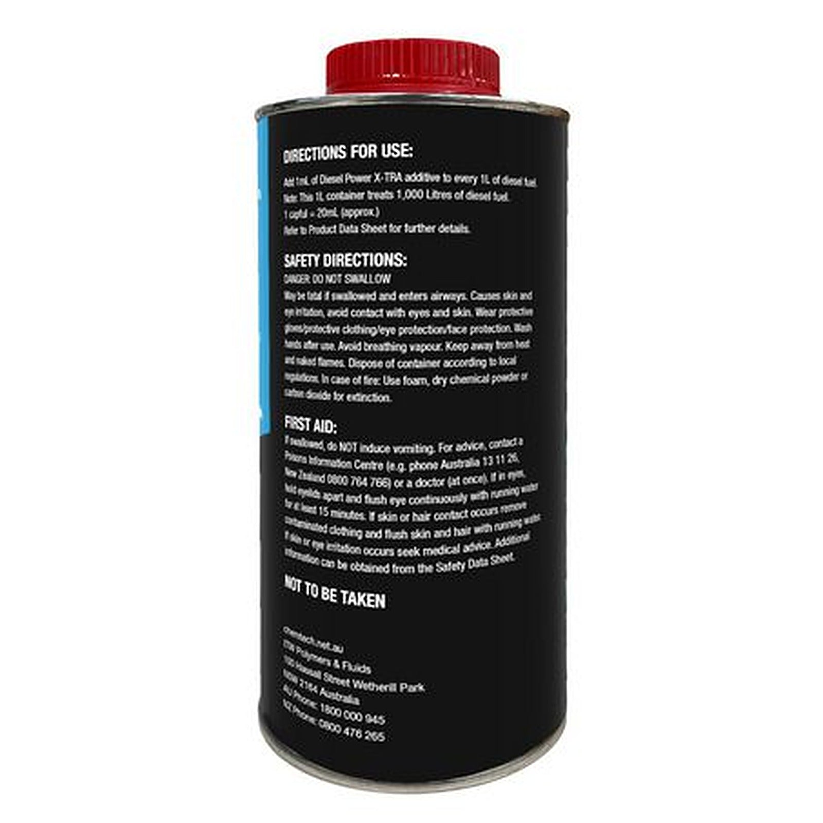 Chemtech Diesel Power Xtra Fuel Additive — 1L CDPX-1LM