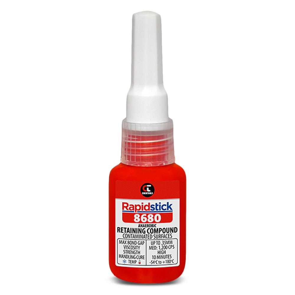Chemtools 8680-10 10ml Rapidstick Retaining Compound - Contaminated Surfaces - Green