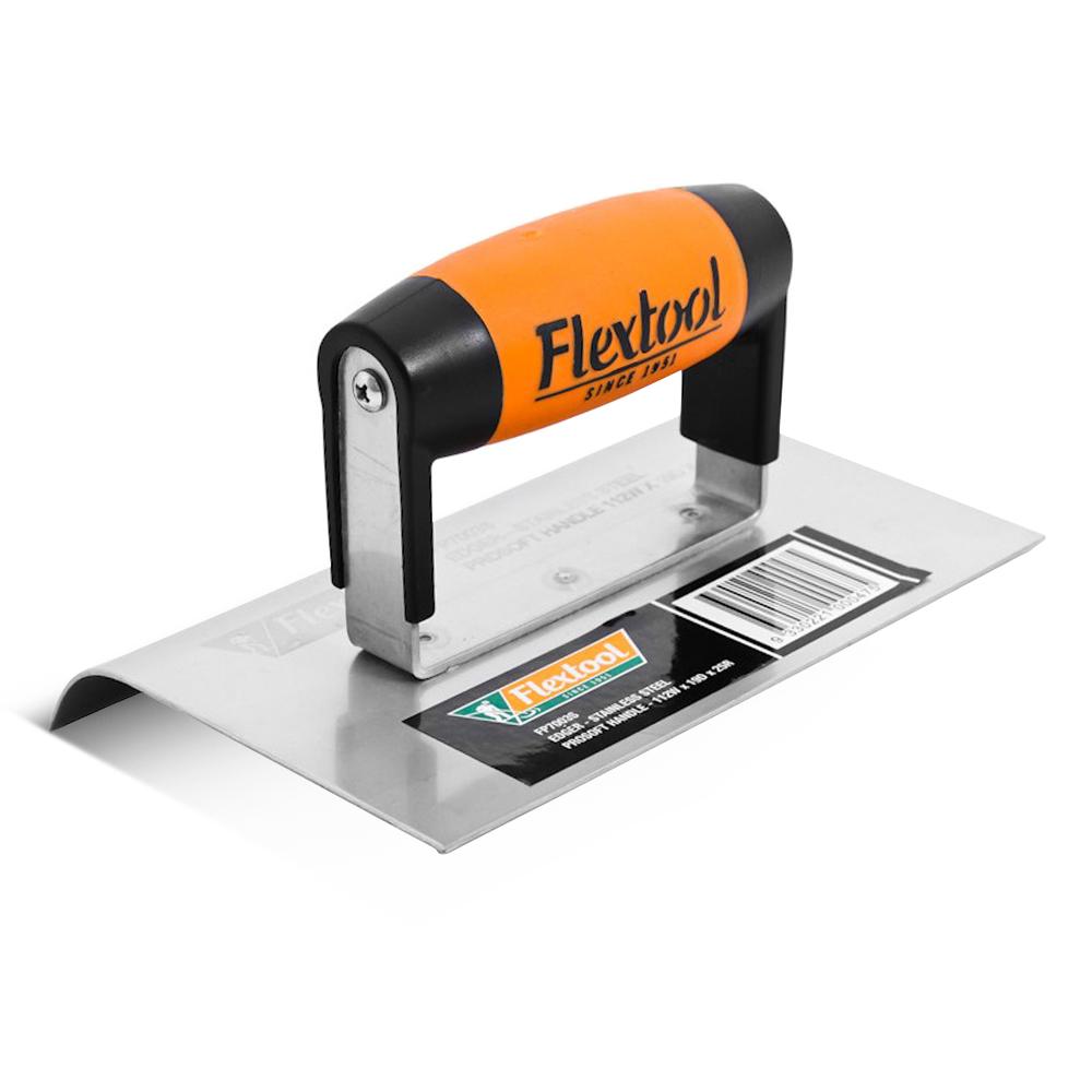 Flextool FT47002S-UNIT 175mm x 112mm Bull Nose Concrete Edger 12mm Radius
