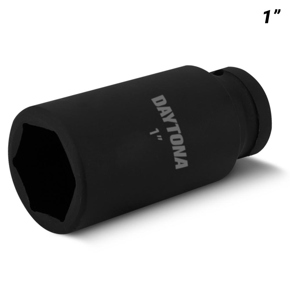 Daytona DDI121 1/2" Drive 6 Point 1" AF Imperial Deep Impact Socket
