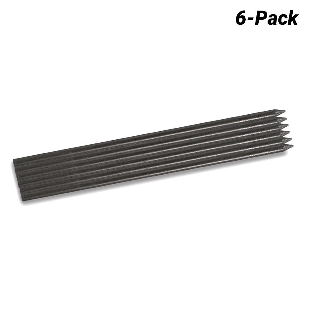 Sparrow SRB6PK 6-Pack 2.80mm Carbon HD Refills Assorted Colours - Graphite Black