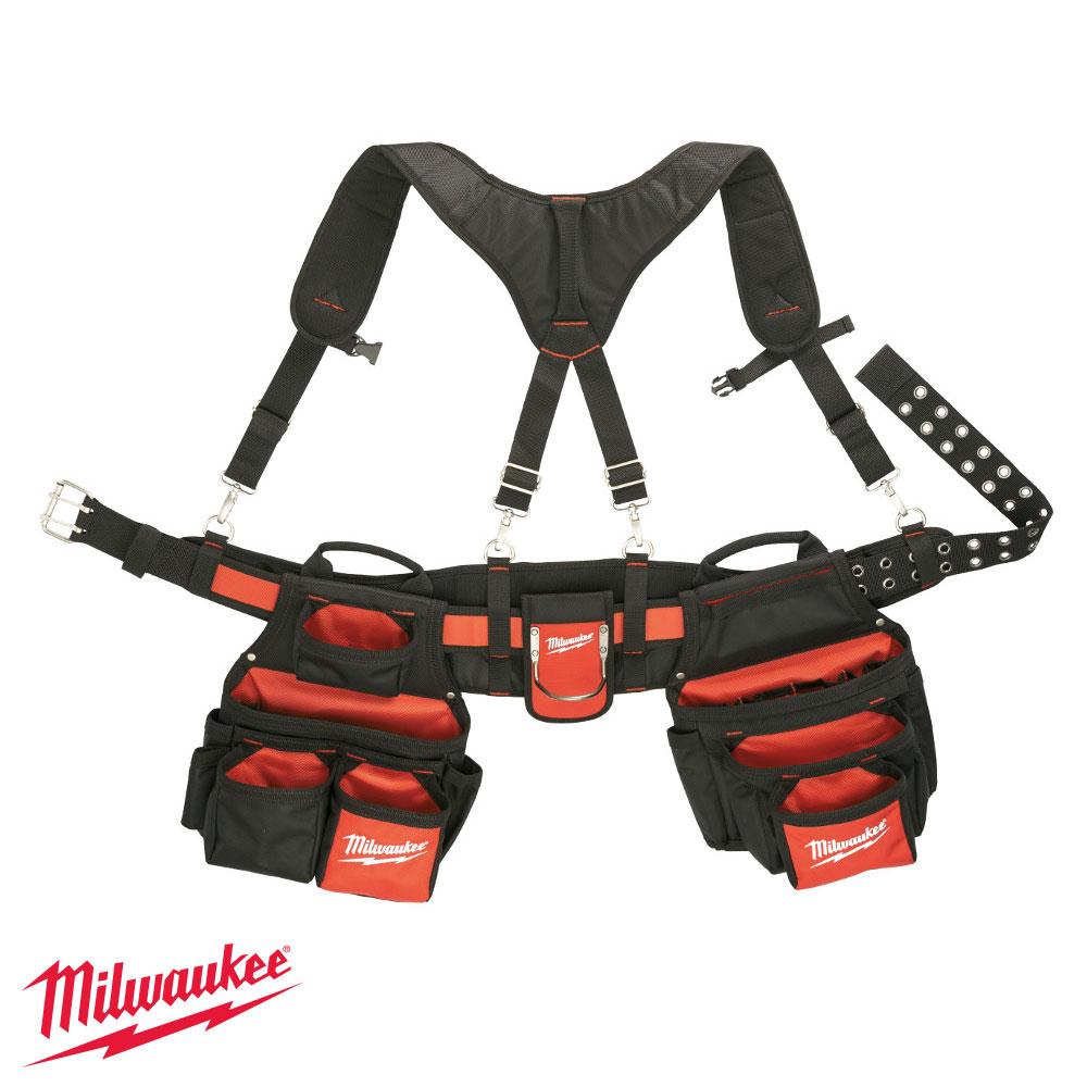 Milwaukee 48228120 Contractor Work Belt W/ Suspension Rig