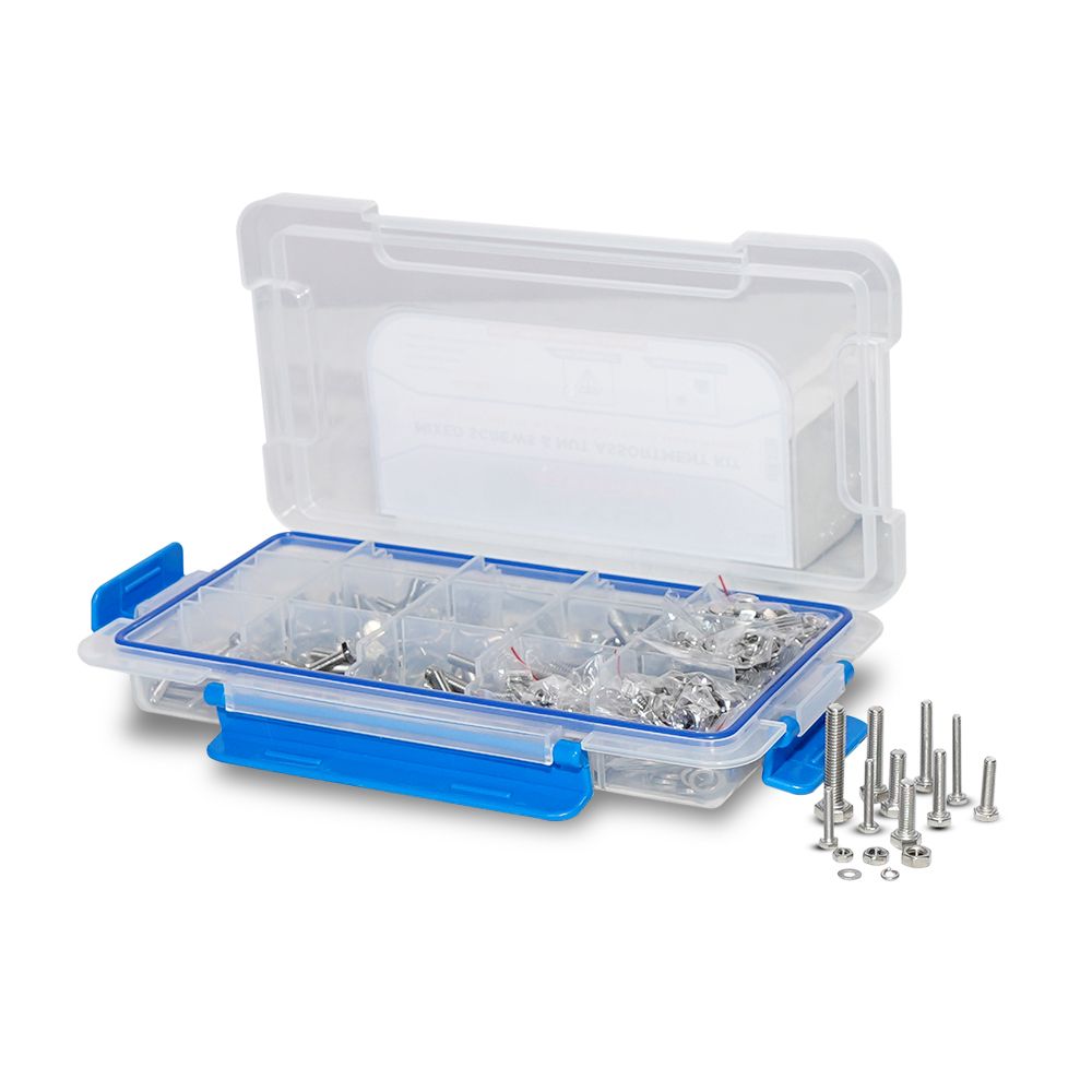Fixed Fasteners FMS665 665pce Mixed Screws & Nut Assortment Kit