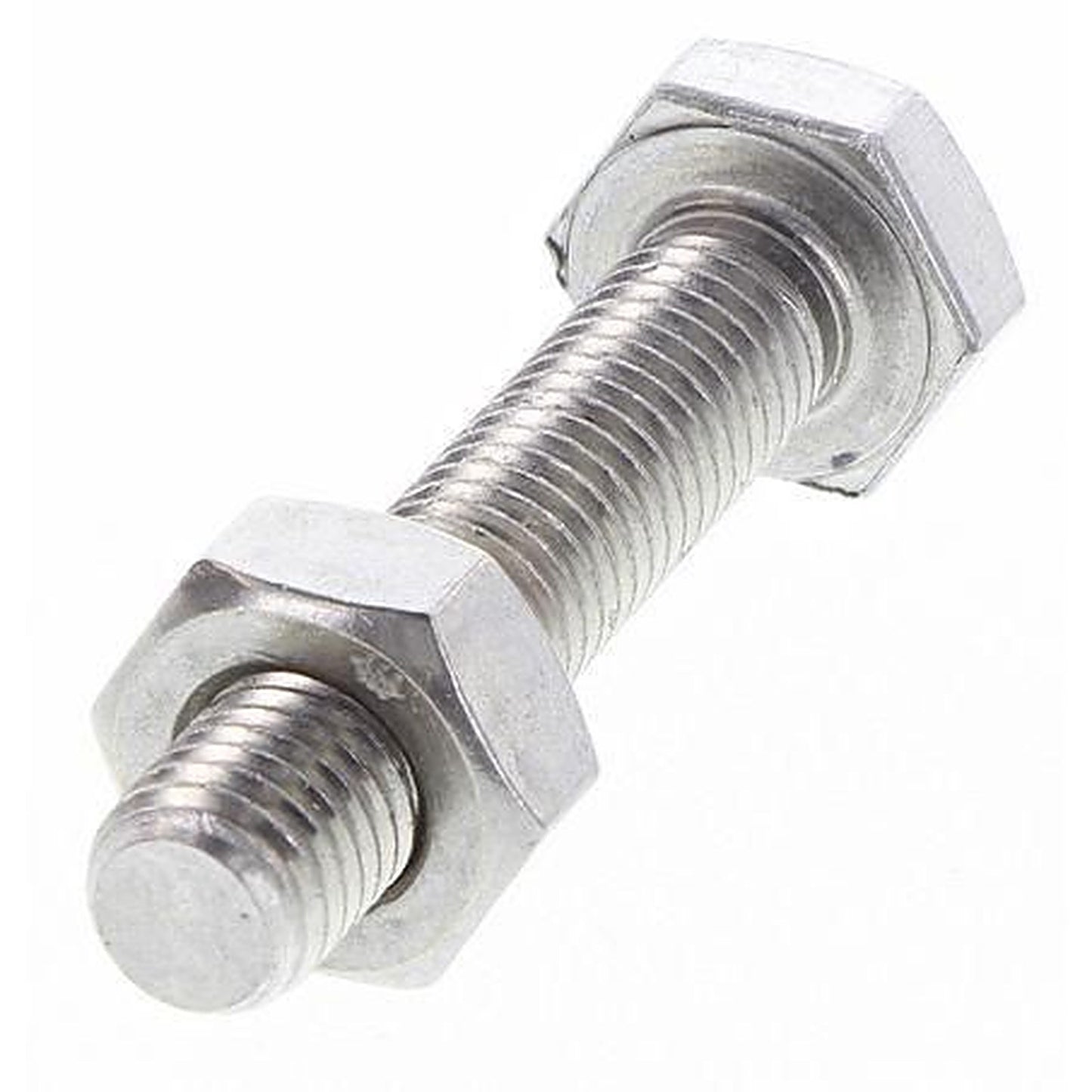Champion 316/A4 Stainless Steel Hex Set Screws & Nuts – M10 x 50mm (1.50 Pitch) CSP50