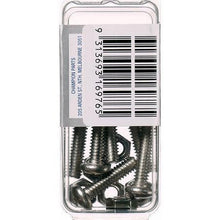 Champion Machine Screw & Nut Pan Phillips Stainless Steel 1/4inx1in 316/A4 CSP73