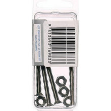 Champion Machine Screw & Nut CSK Phillips Stainless Steel 3/16inx1 1/2in 316/A4 CSP80
