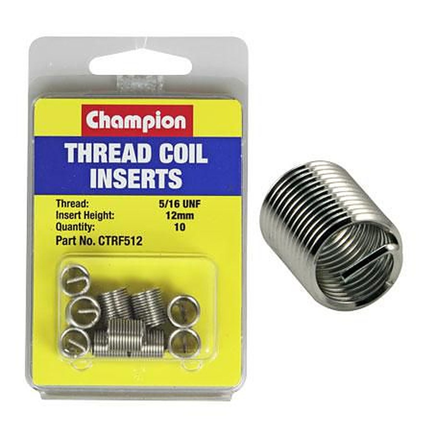 Champion Thread Insert Refills 5/16 UNF x 12mm CTRF512