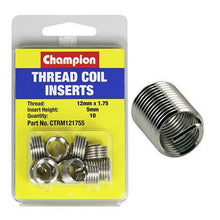 Champion Thread Insert Refills M12 x 1.75 x 5mm CTRM121755