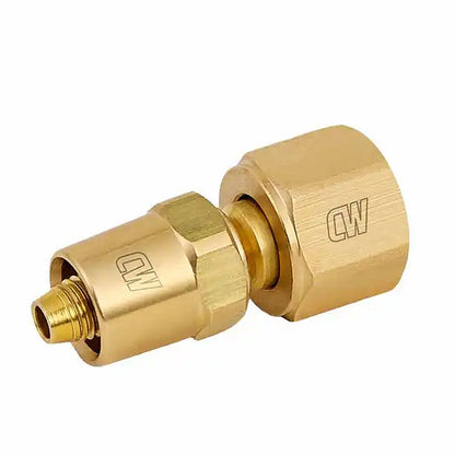 Cigweld BlueJet RH 5/8-18 UNF Screw Hose Connector Fitting Kit for 5mm ID CW112
