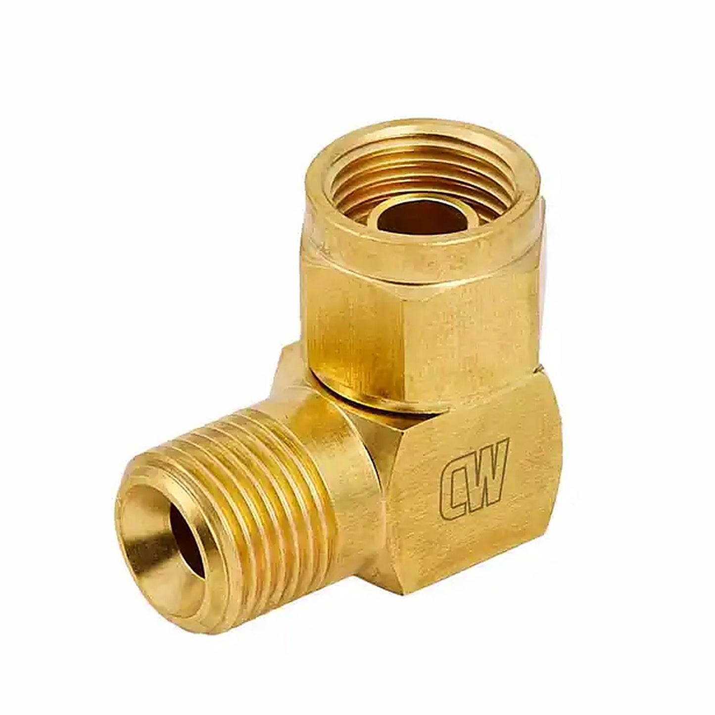 Cigweld BlueJet RH 5/8-18 UNF Screw Hose Connector Elbow CW670