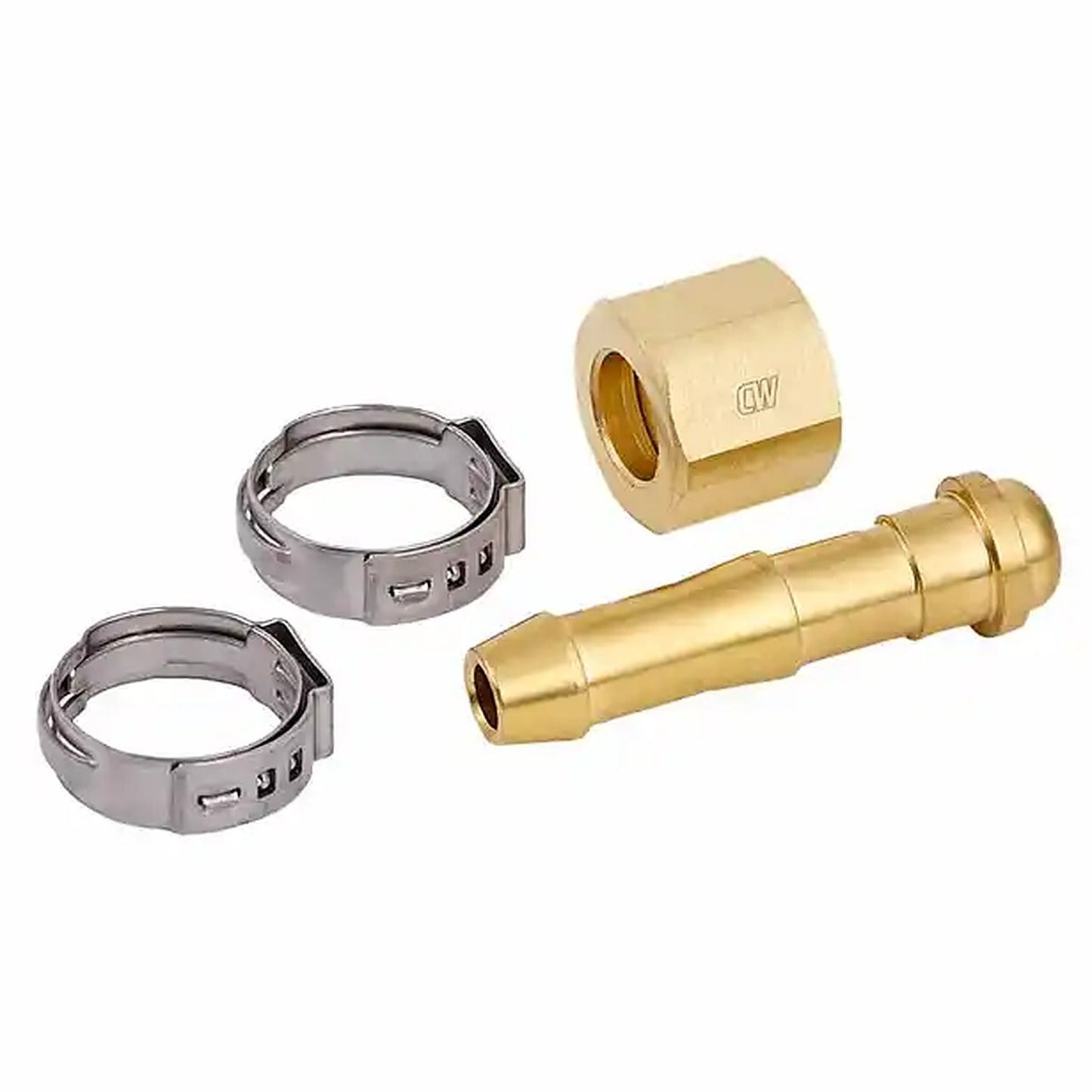 Cigweld BlueJet RH 5/8-18 UNF with Clip 10mm Hose Connector Fitting Kit CW691