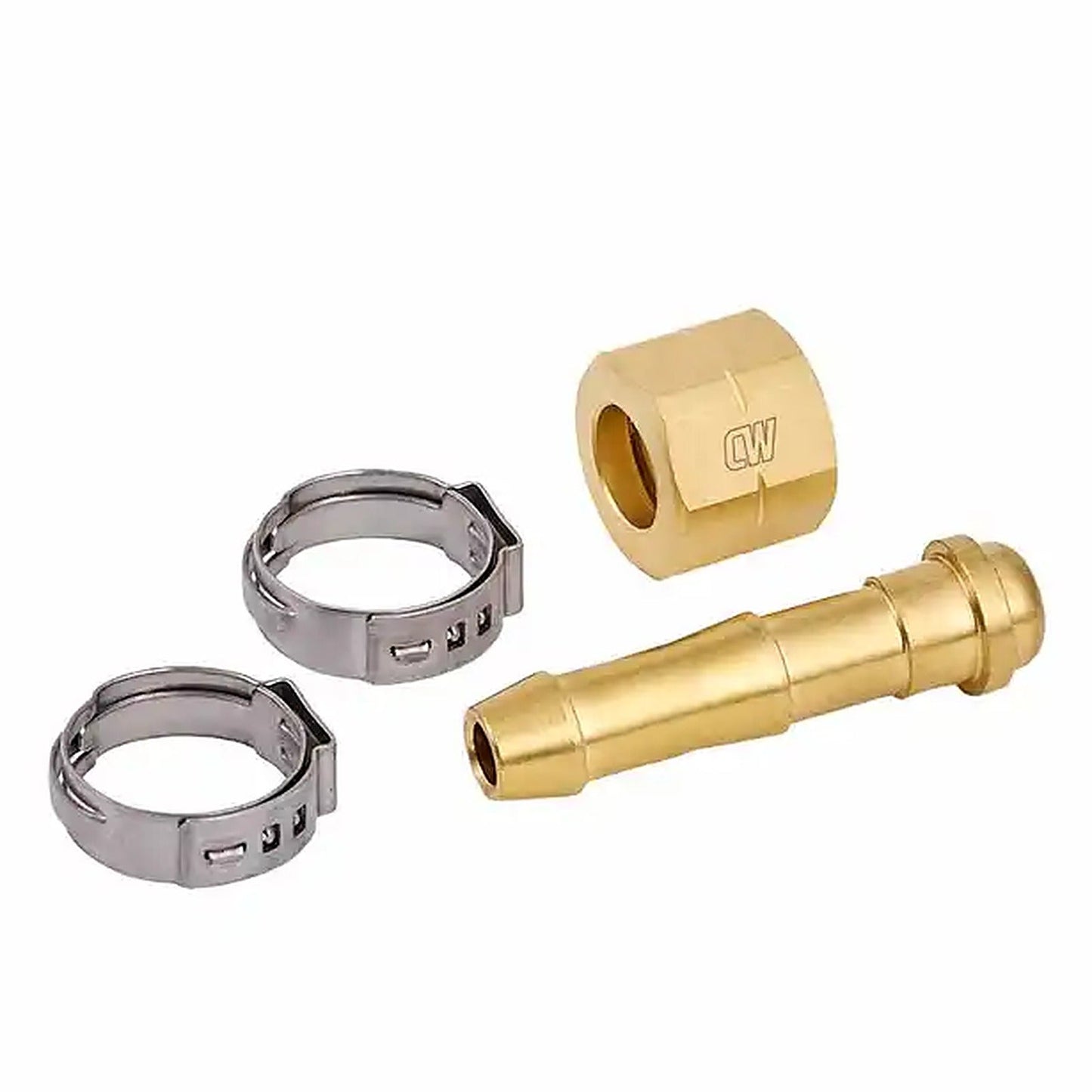 Cigweld BlueJet LH 5/8-18 UNF with Clip 10mm Hose Connector Fitting Kit CW692