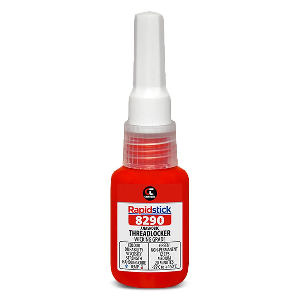 Chemtools 8290-10 10ml Rapidstick Threadlocker - Wicking Grade - Green