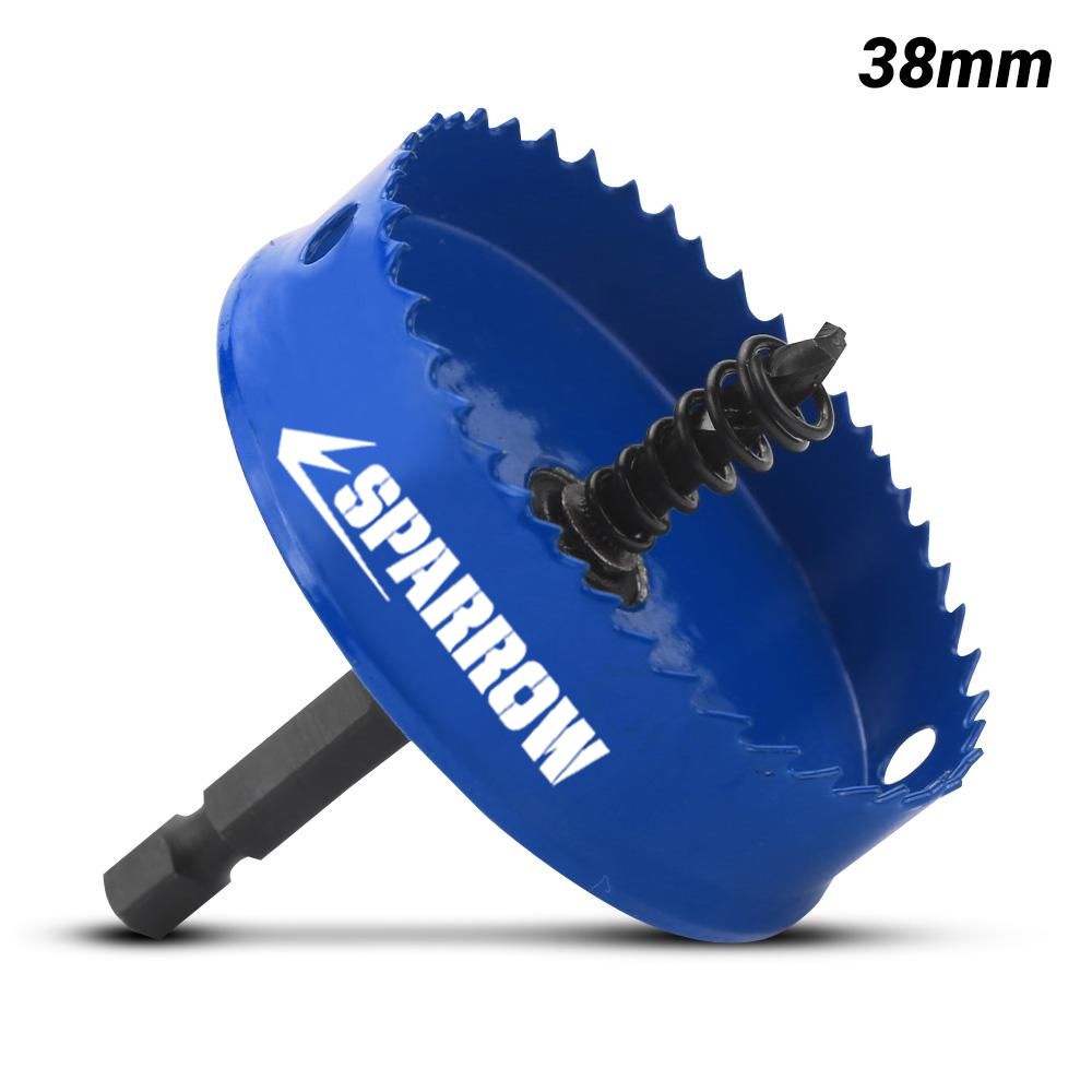 Sparrow SHIH38 38mm Bi-Metal HSS Impact Hole Saw