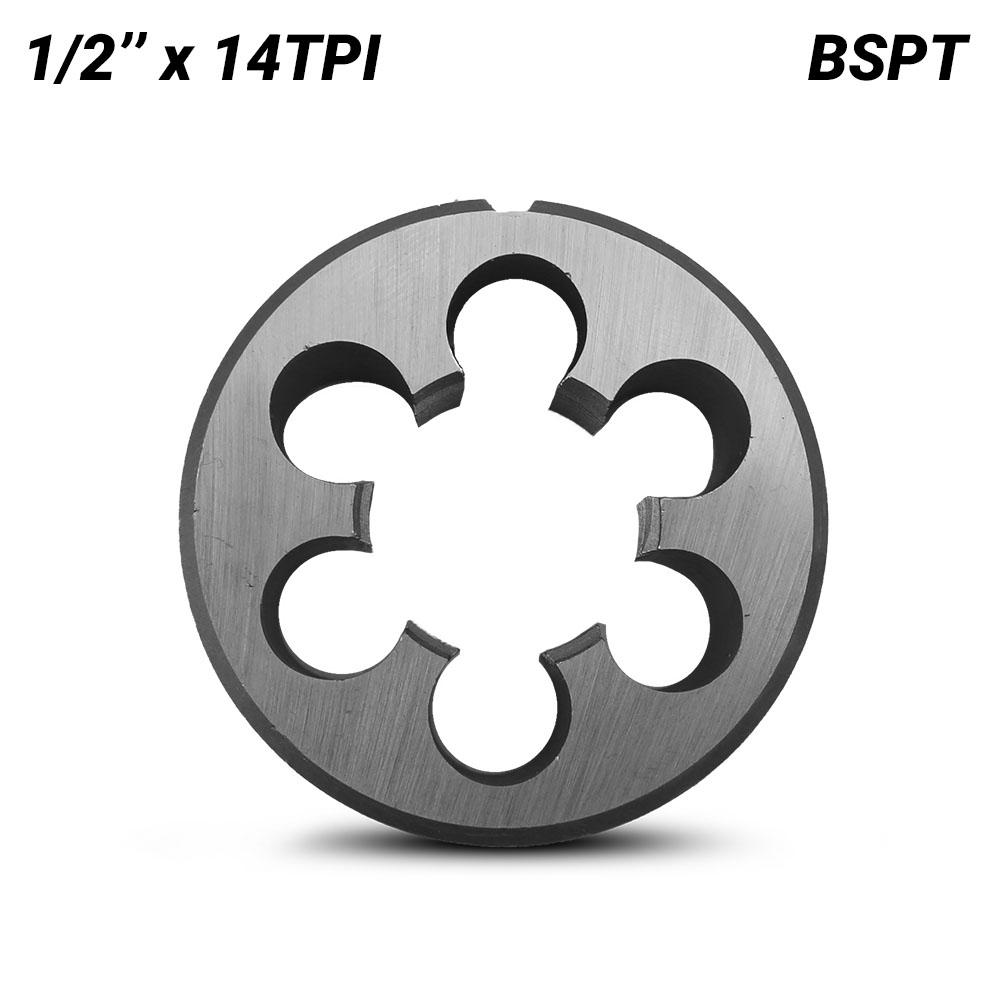 Daytona S149709 1/2'' x 14 TPI BSPT Hand Button Die