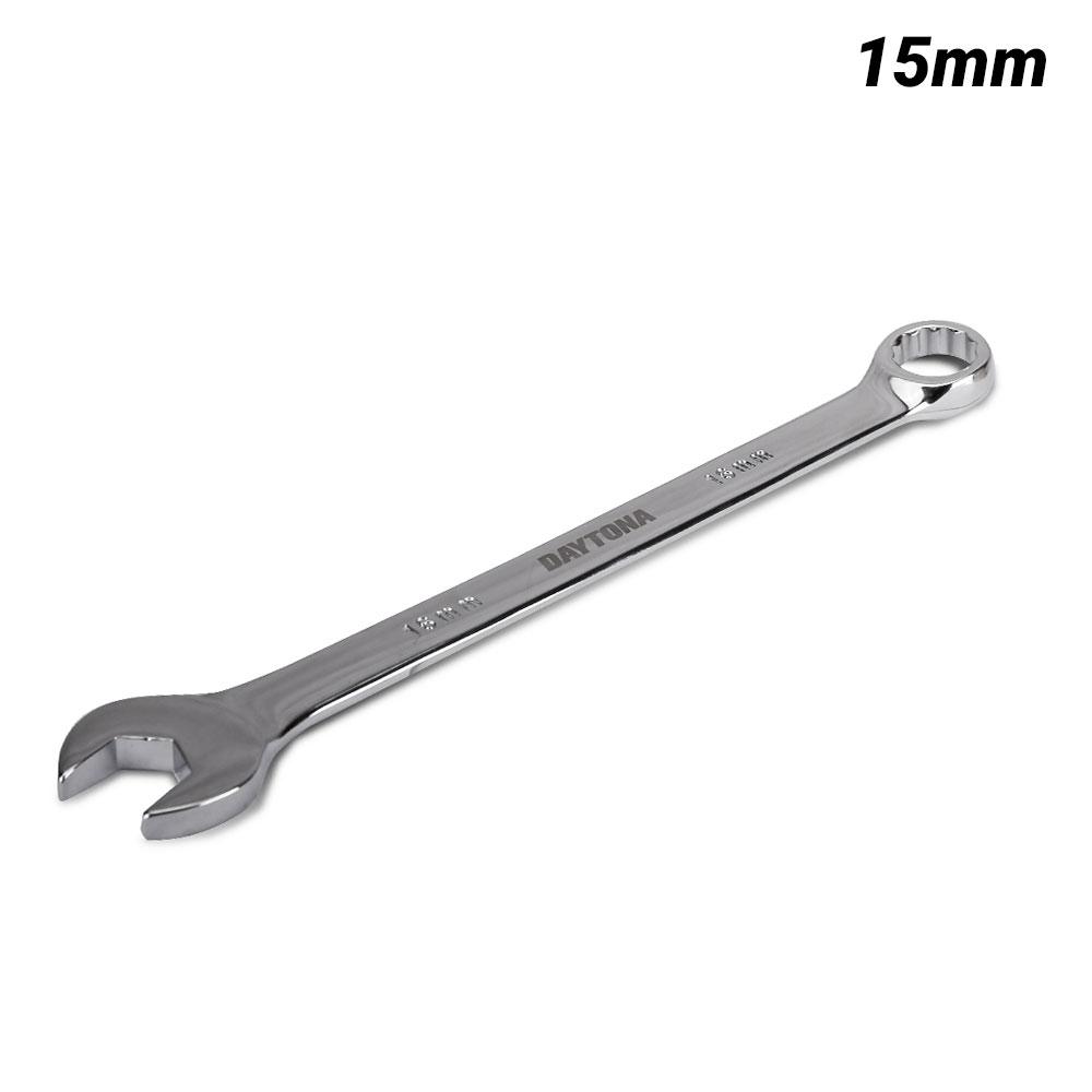 Daytona DVS15 15mm Metric Extra Long Combination Spanner V Groove