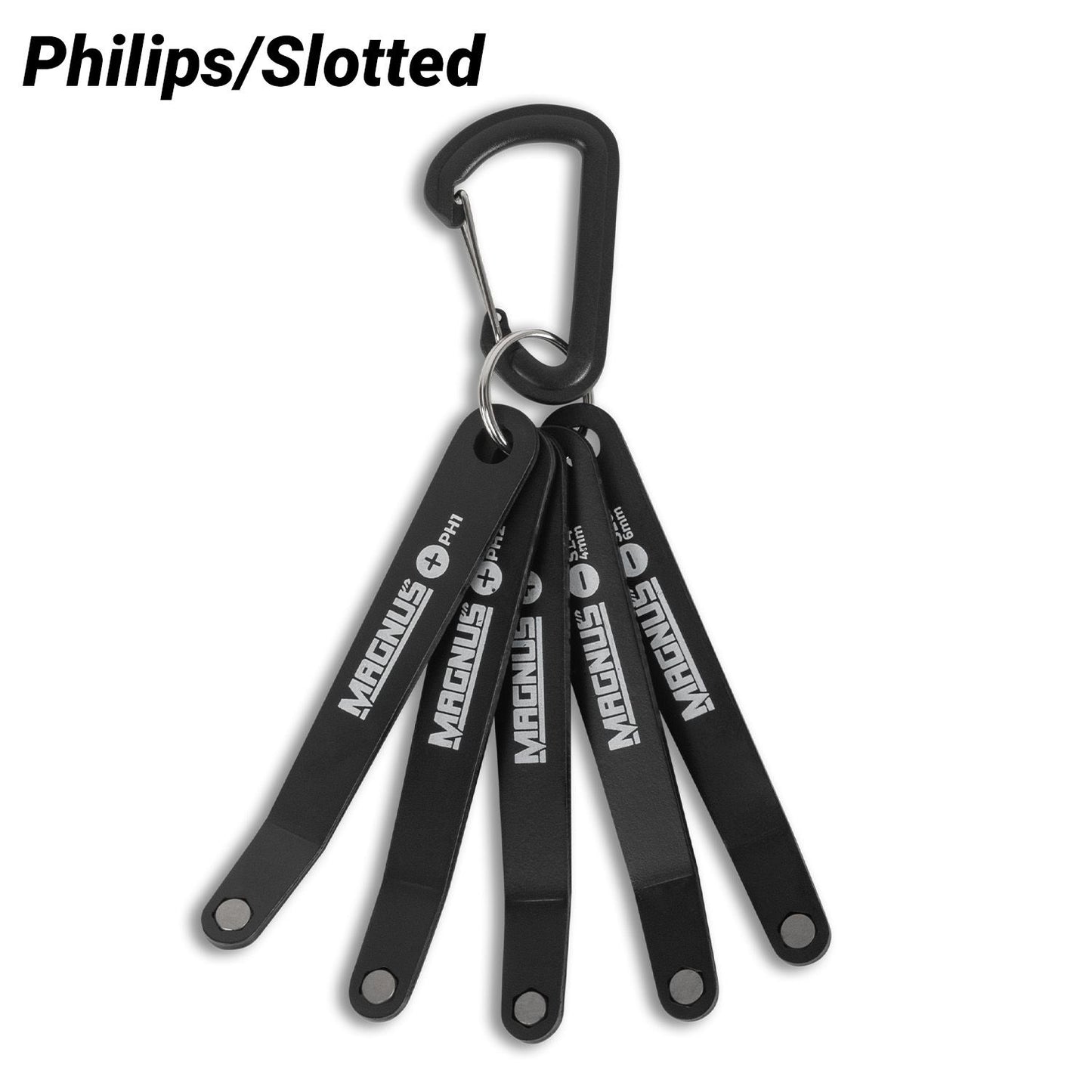 MAGNUS MLPPS5 5pce Phillips & Slotted Ultra Low Profile Screwdriver Set