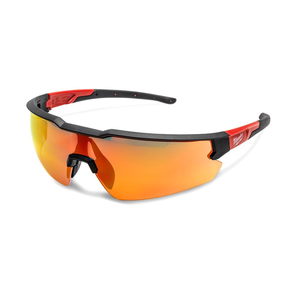 Milwaukee 48732947 Red Mirror Safety Glasses