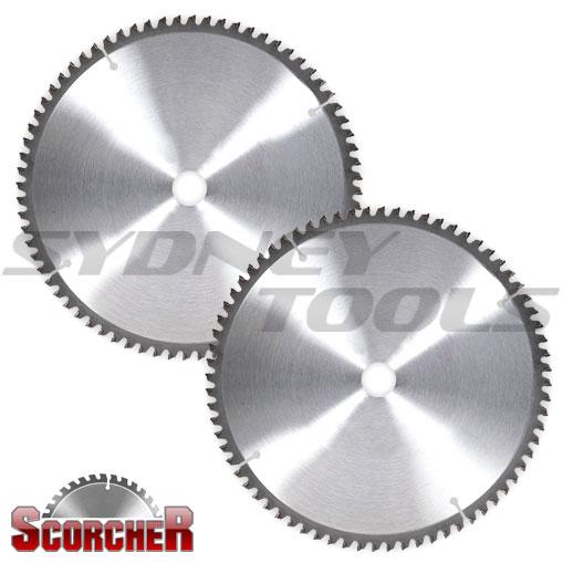 Scorcher 2PACKCLAMBSHELL 2-Pack 305mm (12") 80 & 100 Teeth Wood General Purpose Carbide Tipped Saw Blades