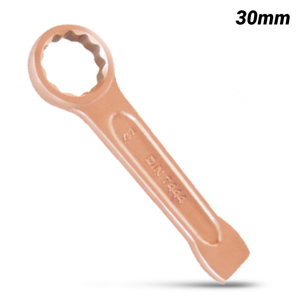 T&E Tools CB160-30 30mm (1") Copper Beryllium Ring End Striking Wrench